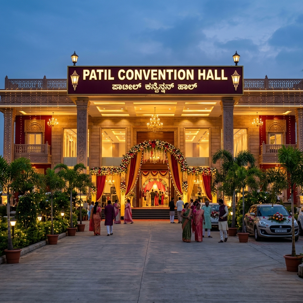 Patil Convention Hall Exterior View